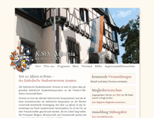 Tablet Screenshot of kstv-arminia.de
